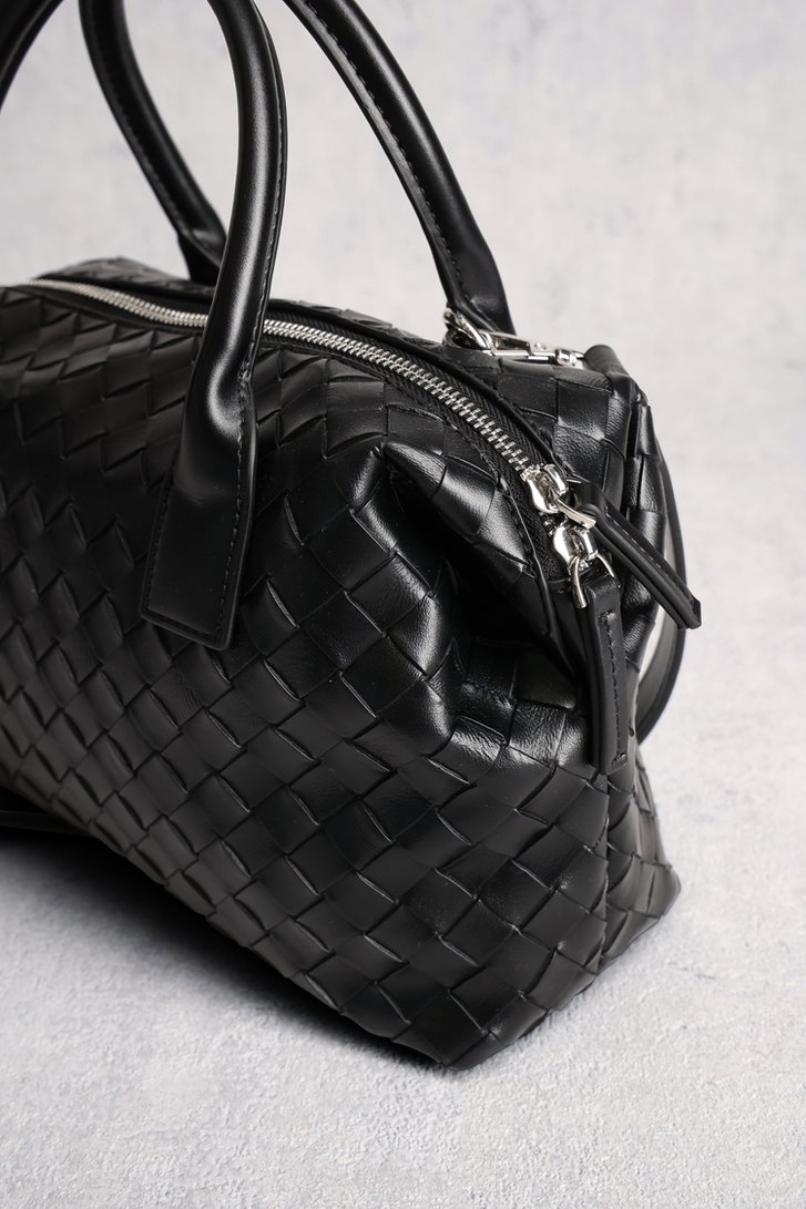 Photo produit 1 de Sac à main noir tressé de Liberty Island pour Femmes