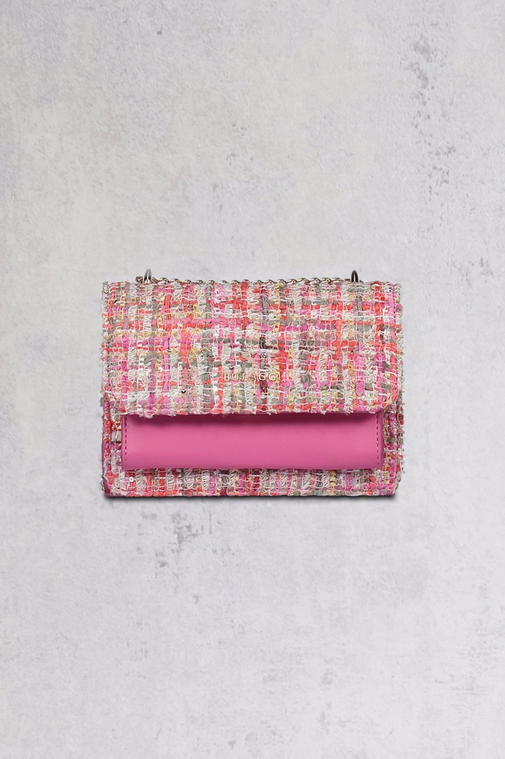Sac à main rose en bouclé de Bulaggi pour Femmes