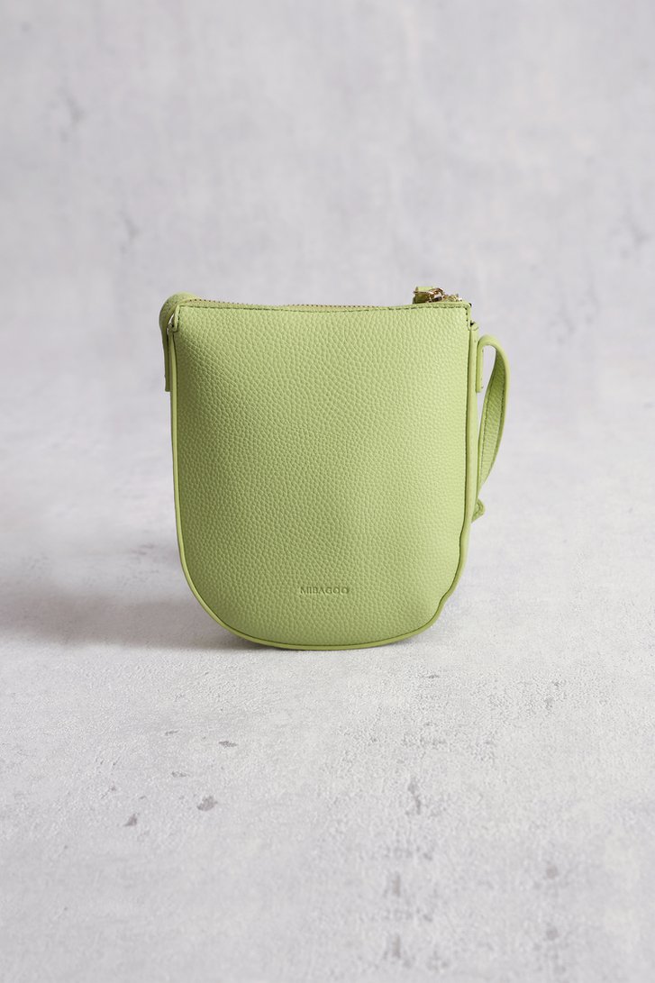 Sac à main vert clair avec aspect cuir de Liberty Island pour Femmes