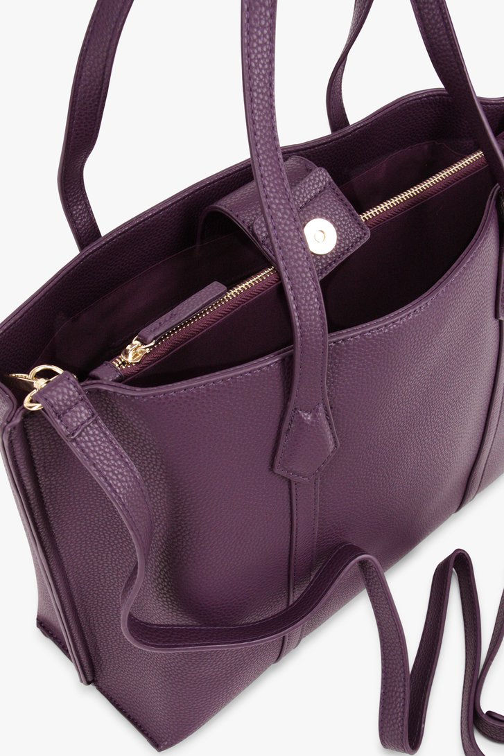 Sac à main violet foncé de Modeno pour Femmes