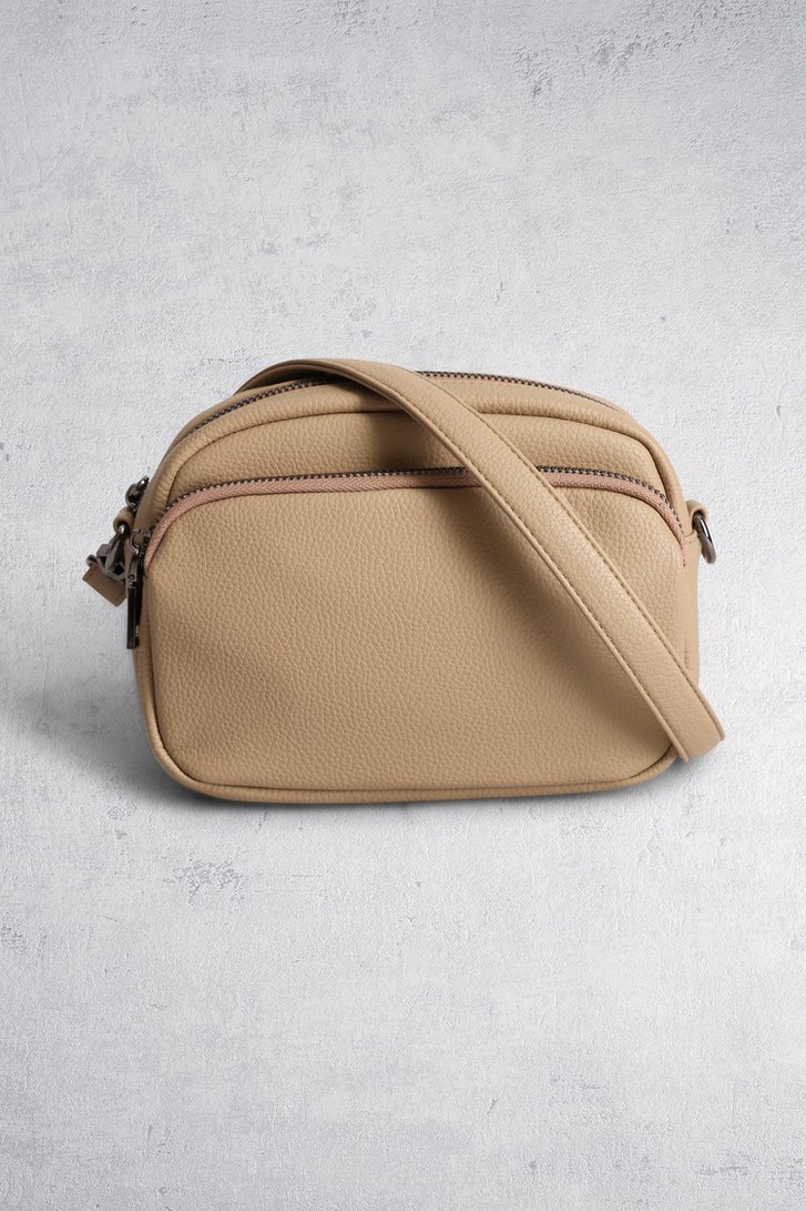 Le devant de Sac bandoulière beige de Liberty Island pour Femmes