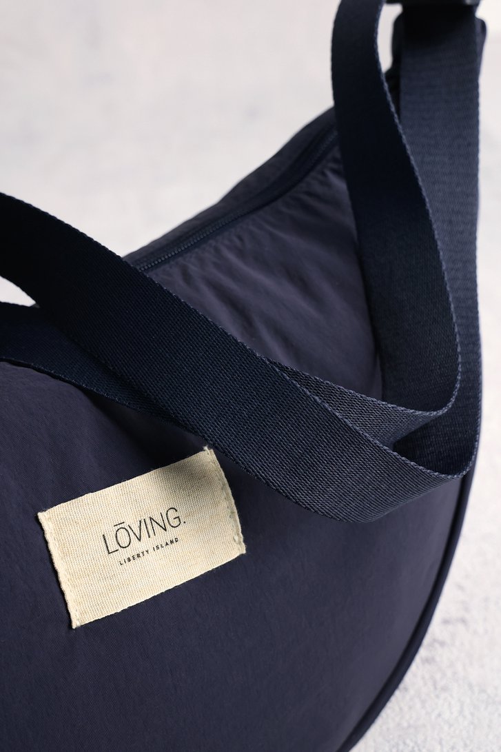 Photo produit 1 de Sac bandoulière bleu en nylon de LŌVING pour Femmes