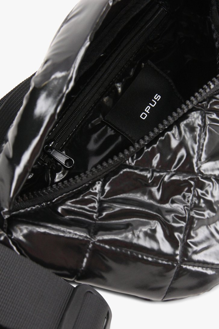 Photo produit 2 de Sac de taille noir avec aspect brillant	 de Opus pour Femmes