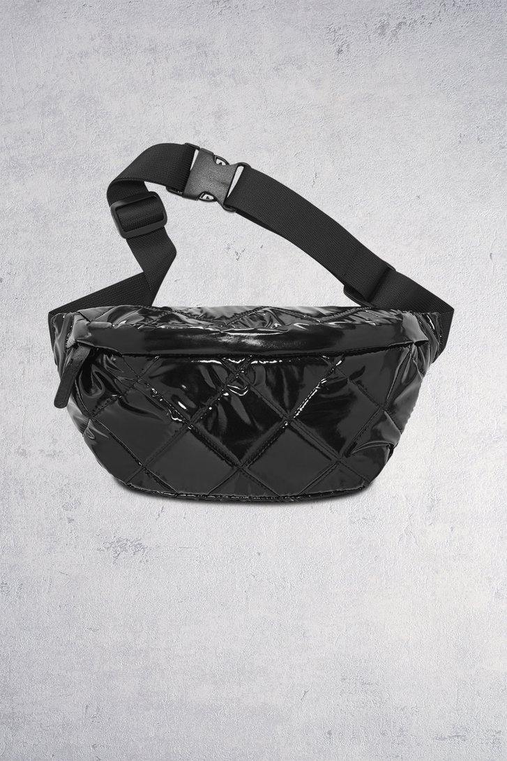 Photo produit 3 de Sac de taille noir avec aspect brillant	 de Opus pour Femmes