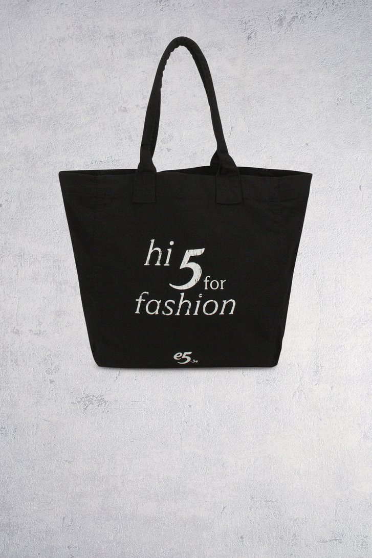 Le devant de Sac en jean noir de e5 pour Femmes