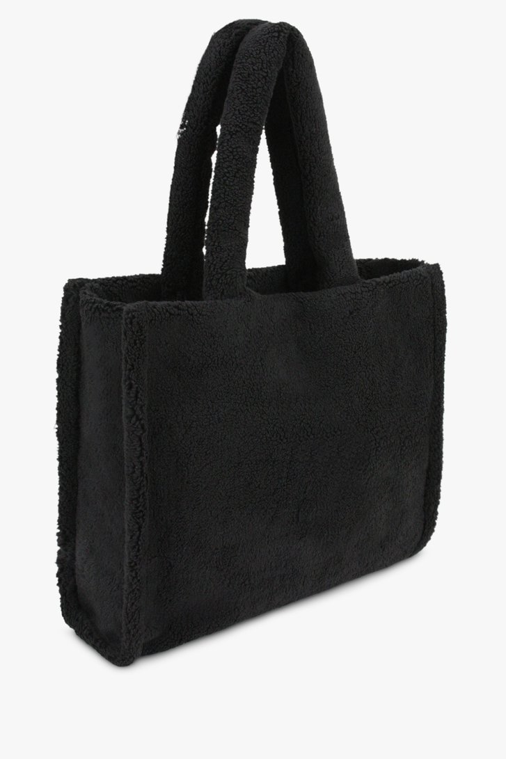 Sac fourre-tout noir en teddy doux de Liberty Island pour Femmes