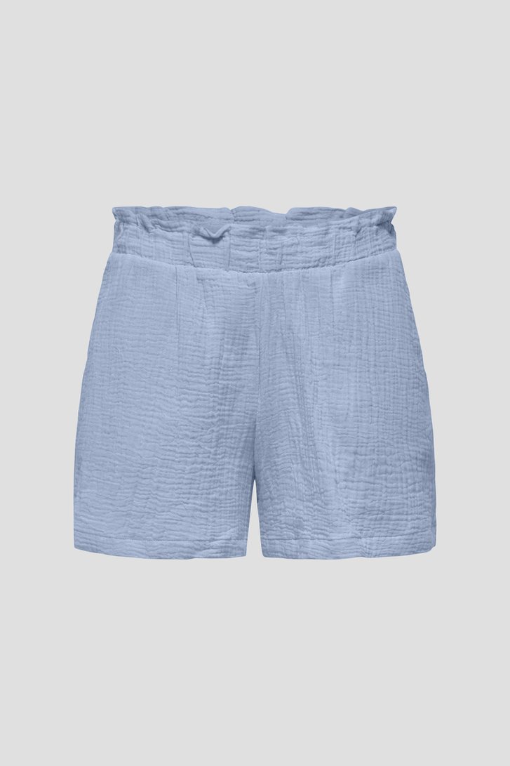 Photo produit 1 de Short bleu clair avec un effet tetra de JDY pour Femmes