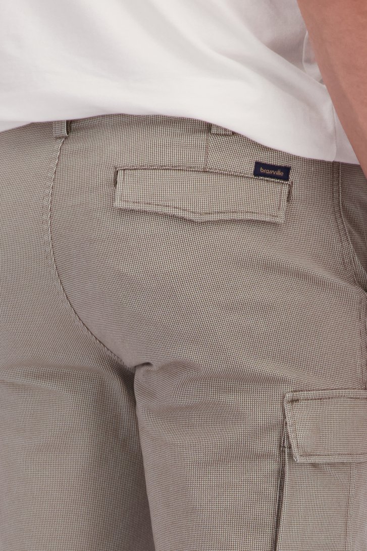 Short cargo kaki de Brassville pour Hommes
