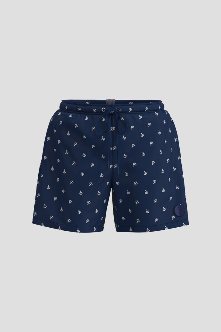 Photo produit 1 de Short de bain navy avec imprimé blanc de Ceceba pour Hommes