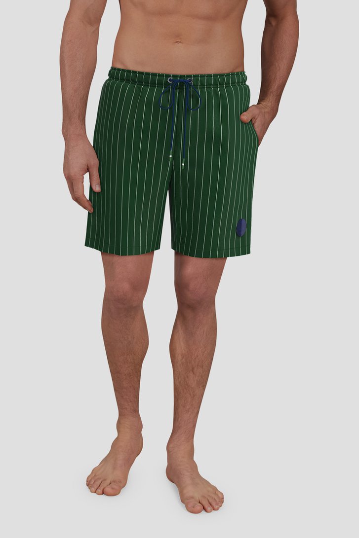 Photo produit 2 de Short de bain rayé vert de Ceceba pour Hommes