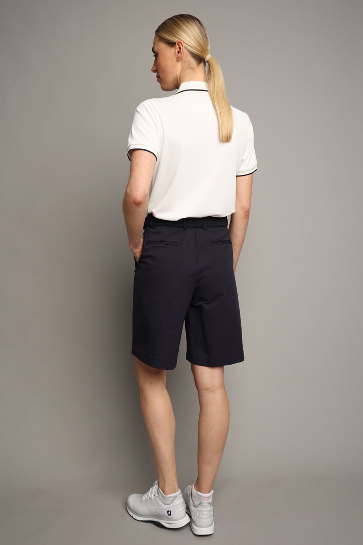 Le dos de Short de golf bleu foncé de Dansaert Golf Club pour Femmes