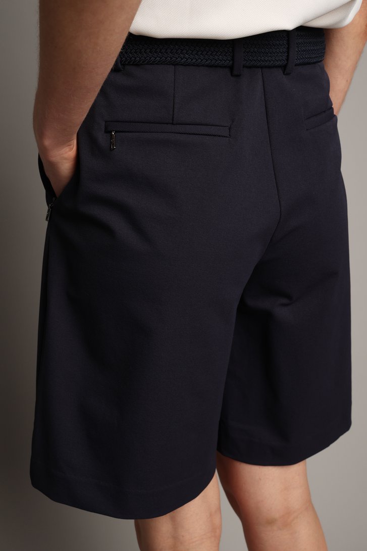 Détail de Short de golf bleu foncé de Dansaert Golf Club pour Femmes
