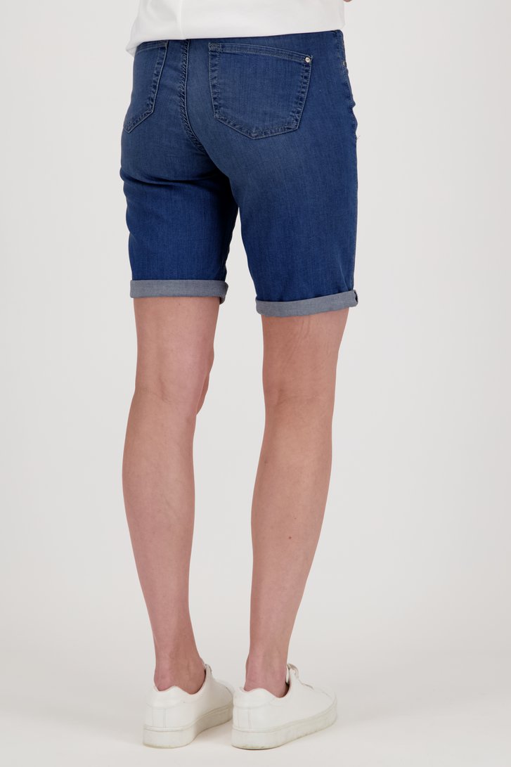Short en jean bleu foncé de Angels pour Femmes