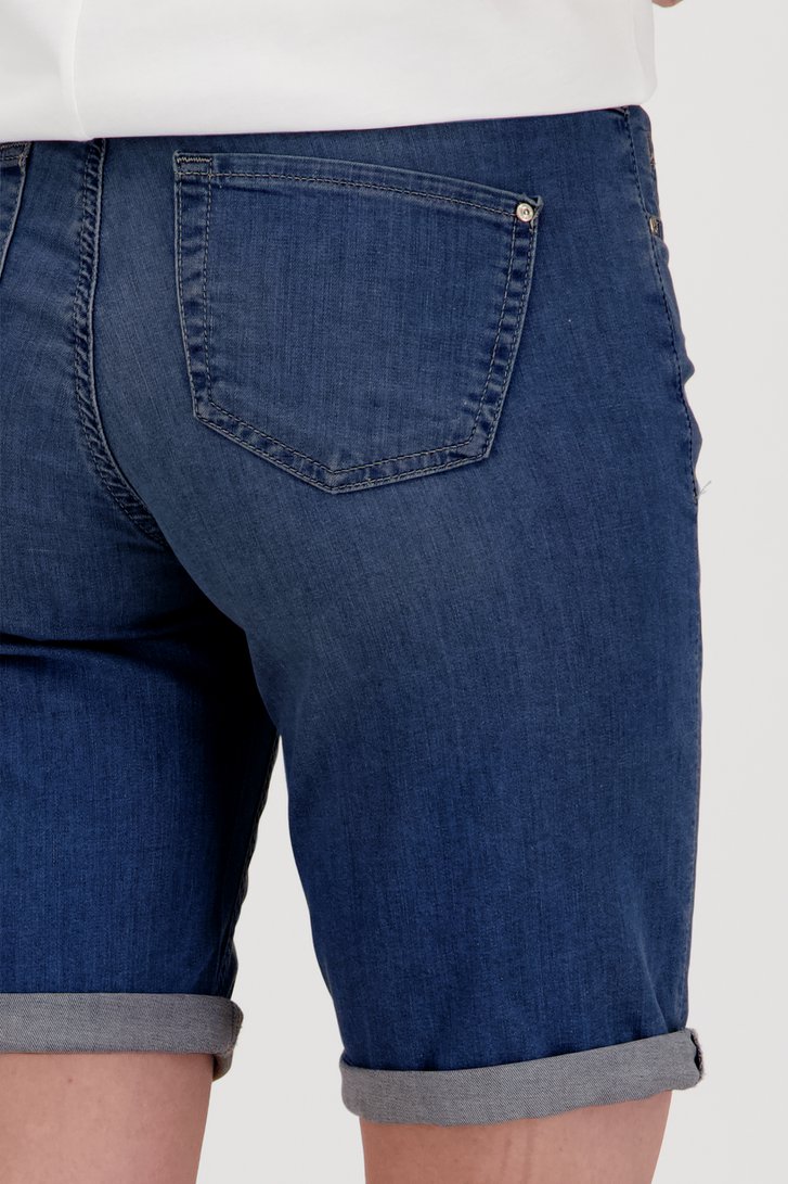 Short en jean bleu foncé de Angels pour Femmes
