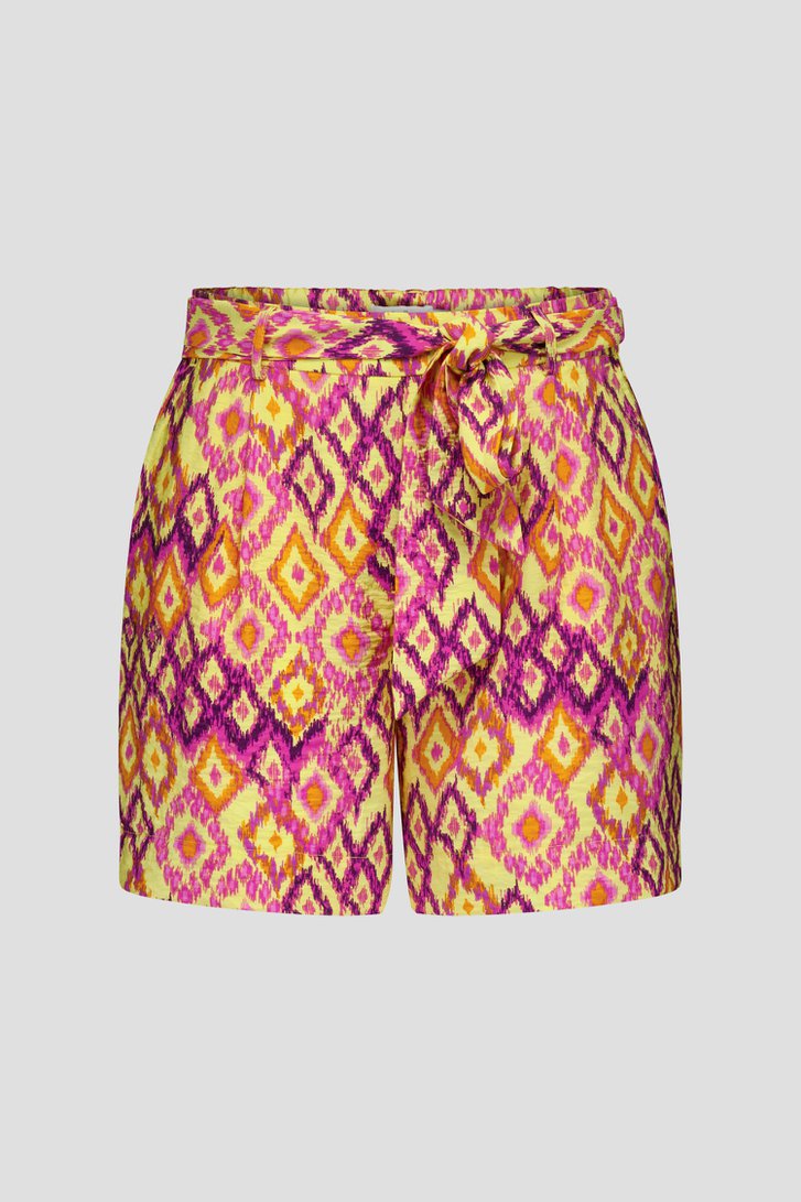 Short jaune à imprimé de Libelle pour Femmes