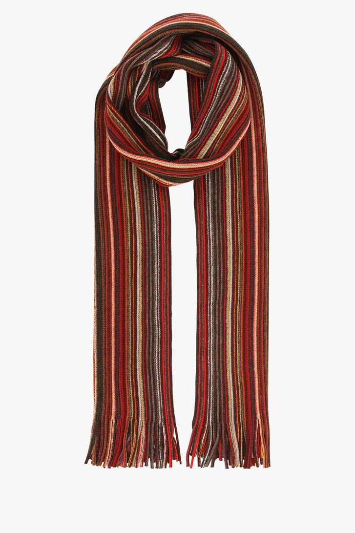 Sjaal in multicolor van Michaelis voor Heren
