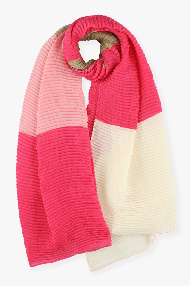 Sjaal in roze tinten van Opus voor Dames