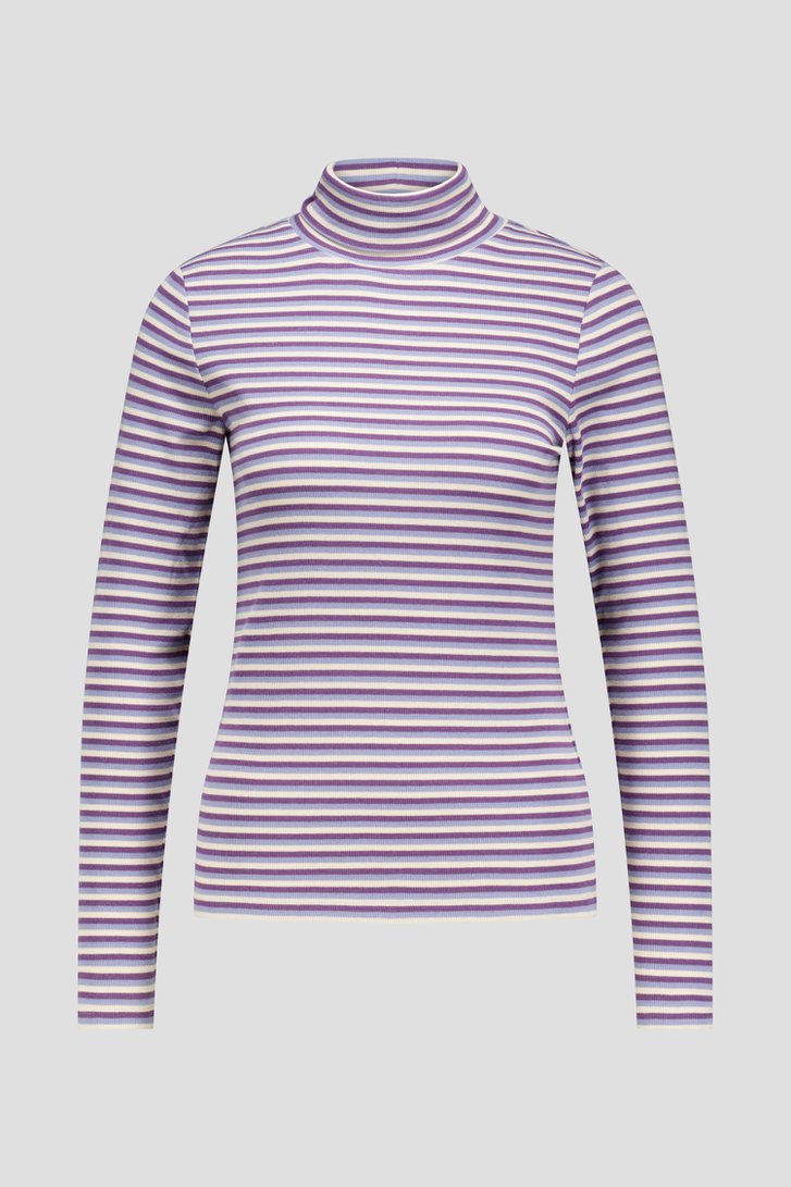 Photo produit 1 de Sous-pull à rayures violettes de Libelle pour Femmes