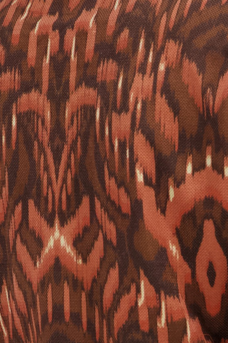 Sous-pull avec imprimé brun-orange de Louise pour Femmes