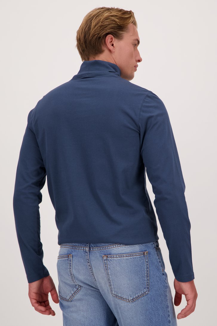 Sous-pull bleu de Ravøtt pour Hommes