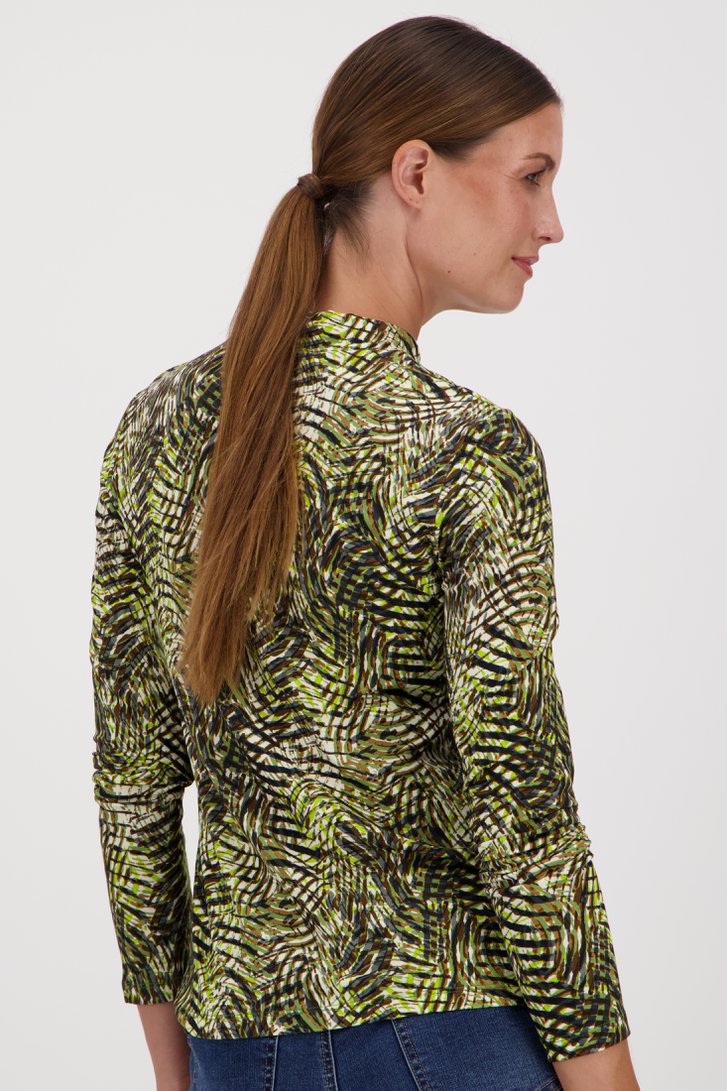 Souspull met bladerprint van Geisha voor Dames