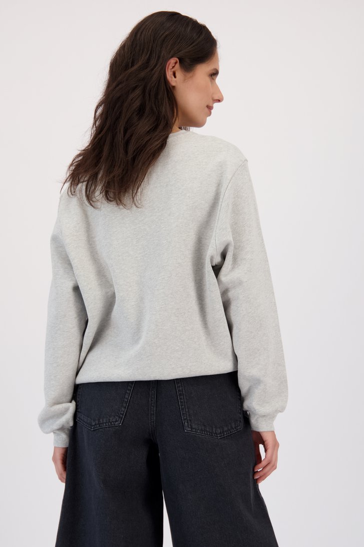 Le dos de Sweat gris avec lettres appliquées ‘Paris’ de Louise pour Femmes