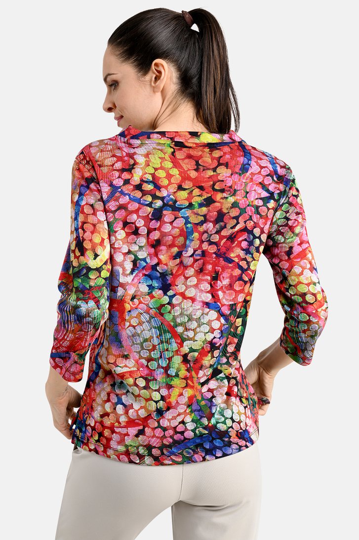 T-shirt à imprimé coloré de Bicalla pour Femmes