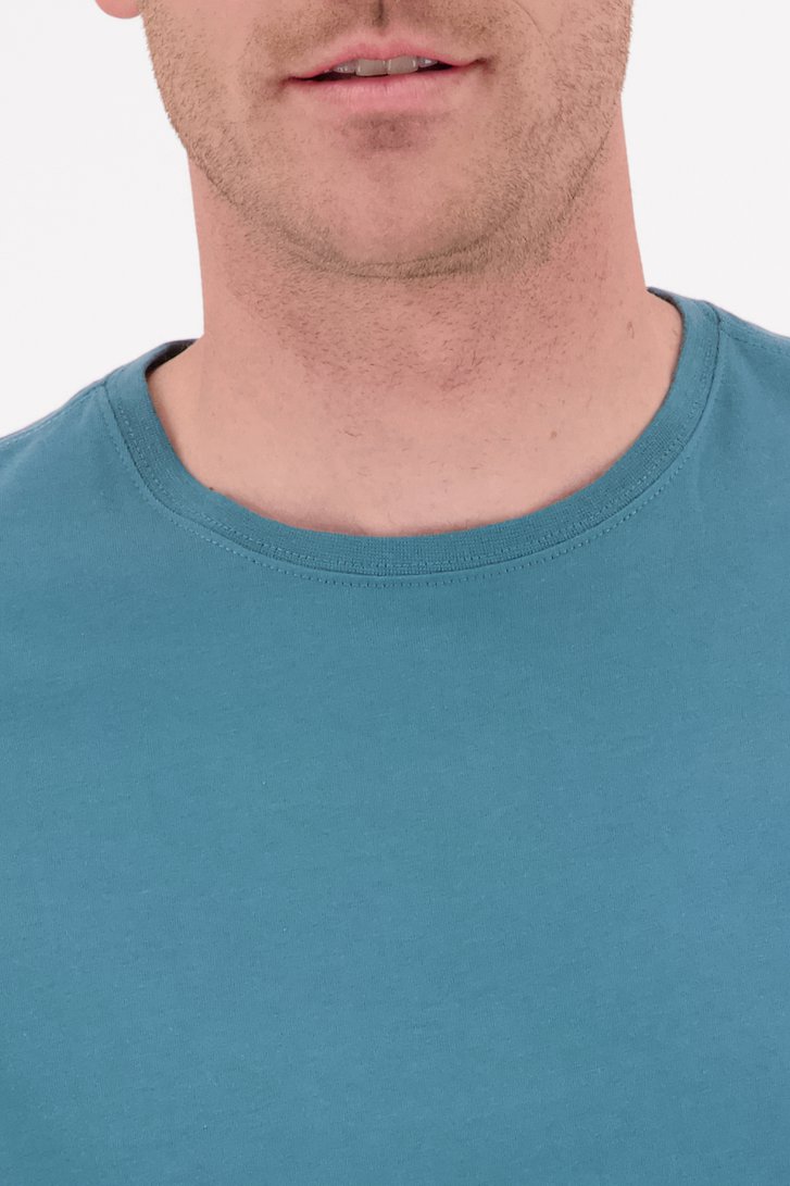T-shirt bleu clair à manches longues de Ravøtt pour Hommes