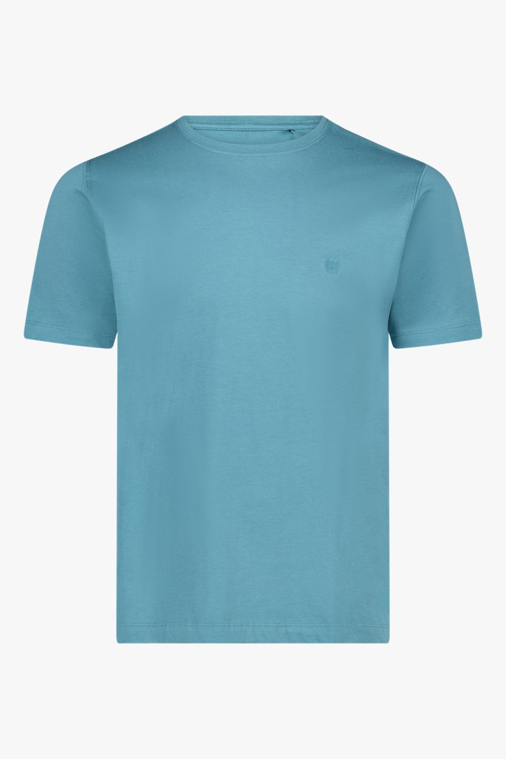 T-shirt bleu vert de Ravøtt pour Hommes
