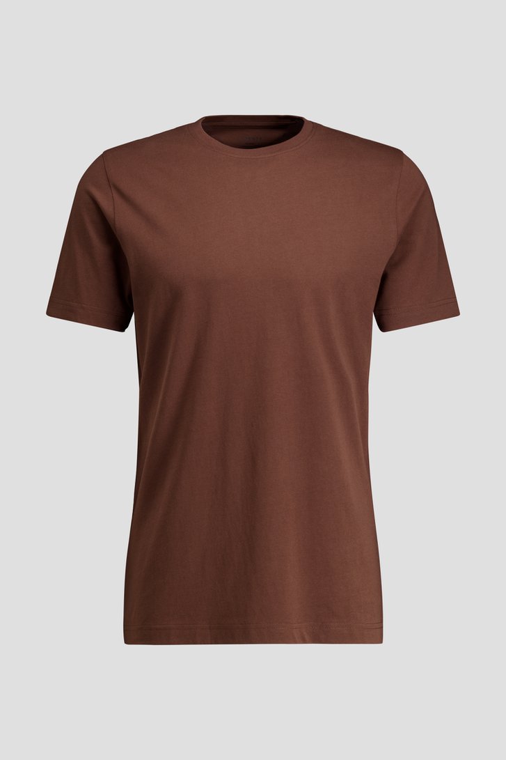Photo produit 1 de T-shirt brun à col rond de Liberty Island pour Hommes