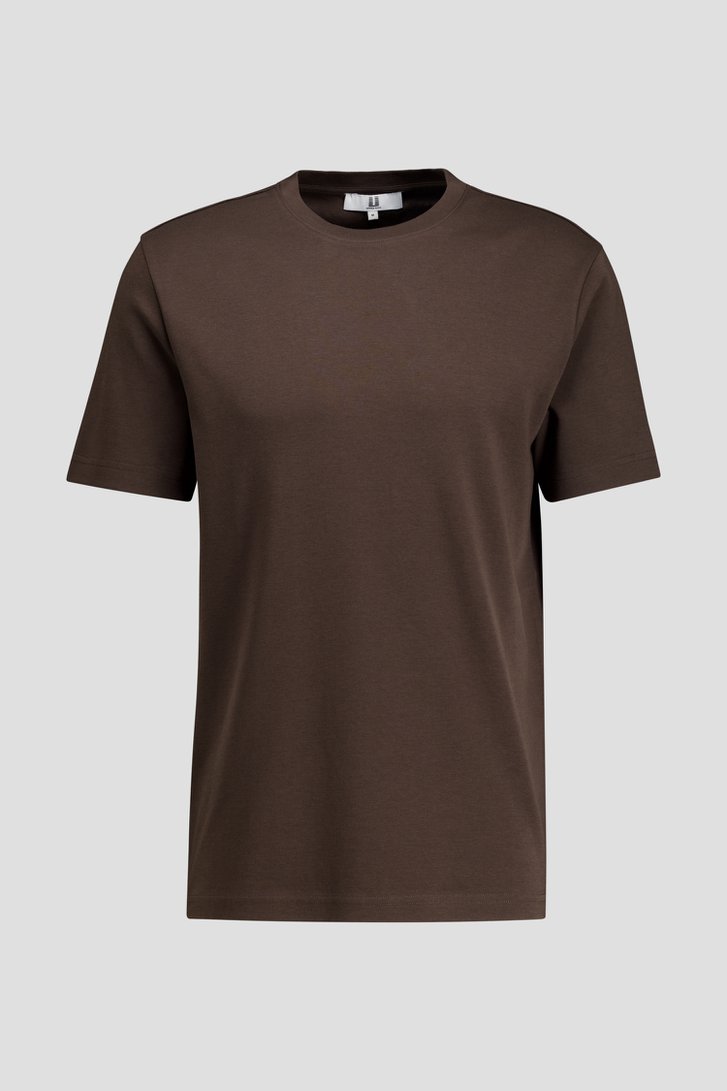 Photo produit 1 de T-shirt brun à manches courtes de Upper East pour Hommes