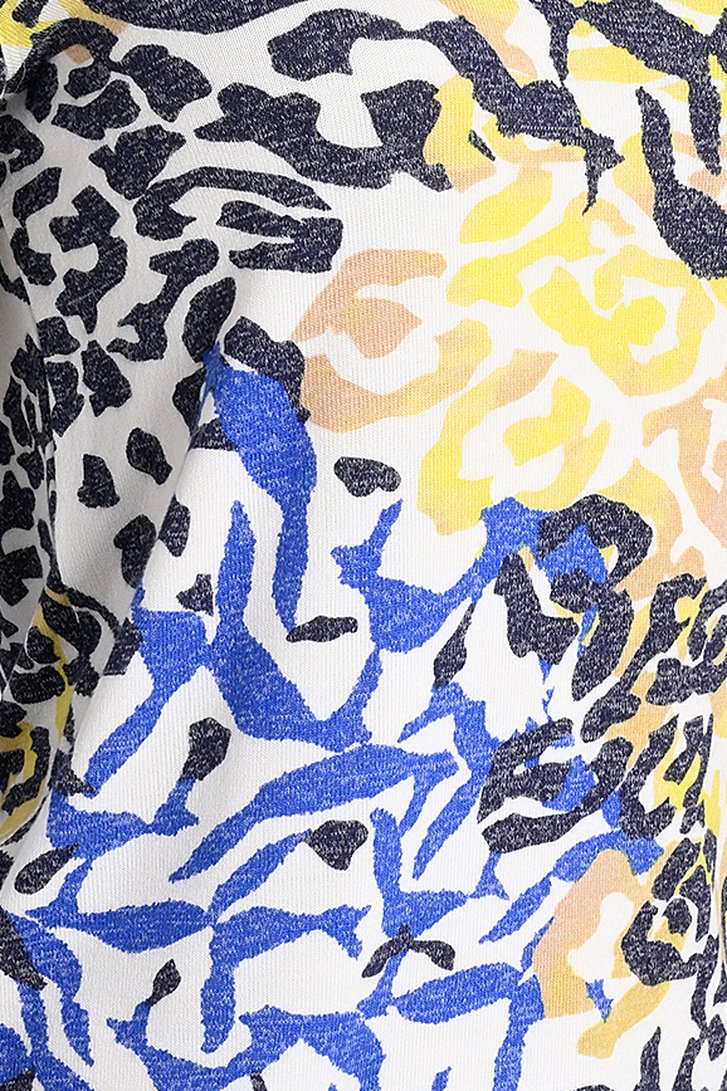 T-shirt écru à imprimé animaux coloré de Bicalla pour Femmes