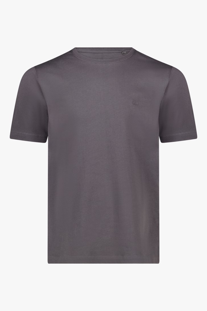 T-shirt gris à col rond de Ravøtt pour Hommes