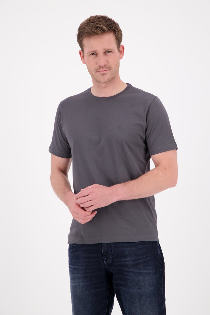 T-shirt gris de Ravøtt pour Hommes