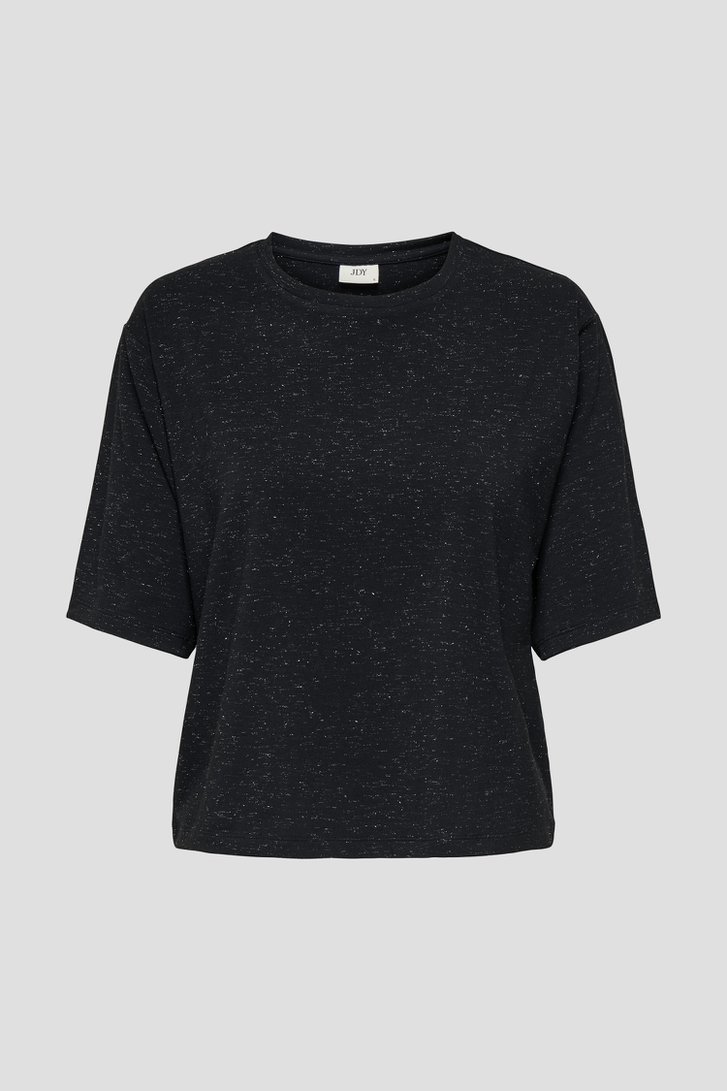 Photo produit 1 de T-shirt noir à paillettes de JDY pour Femmes