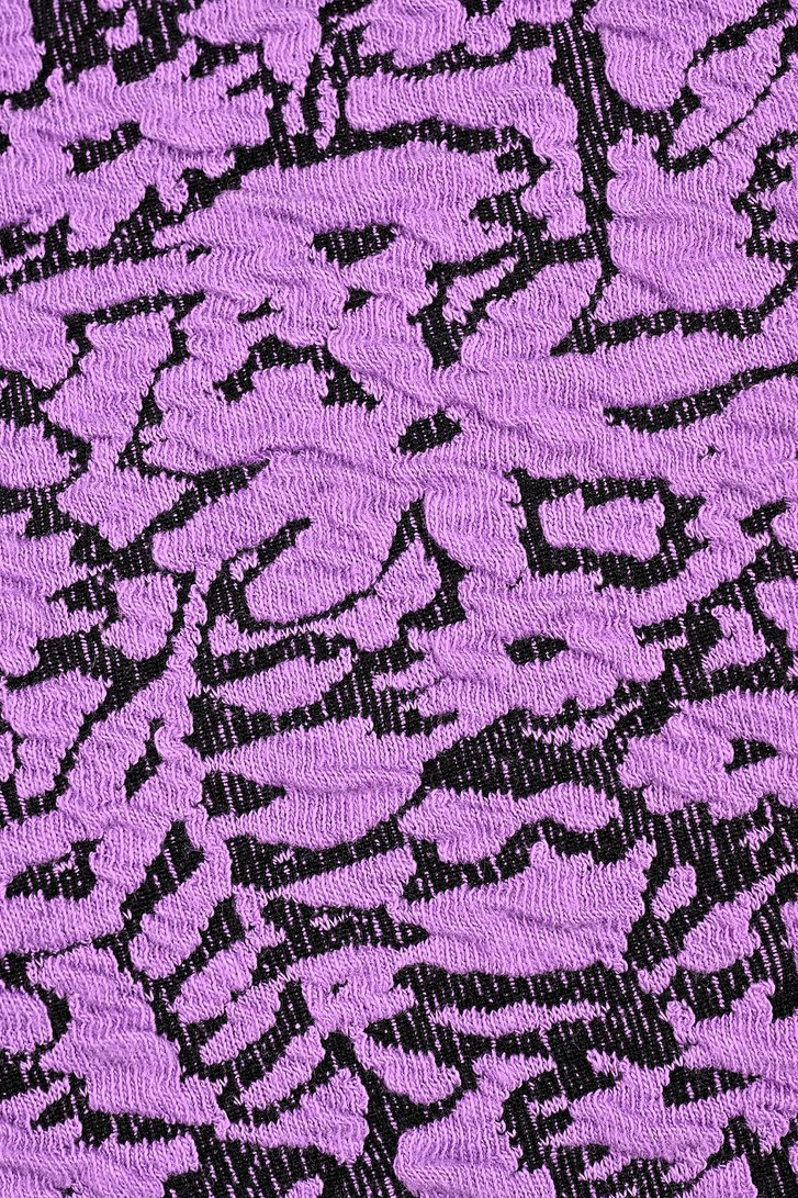 T-shirt violet à motif floral de Bicalla pour Femmes