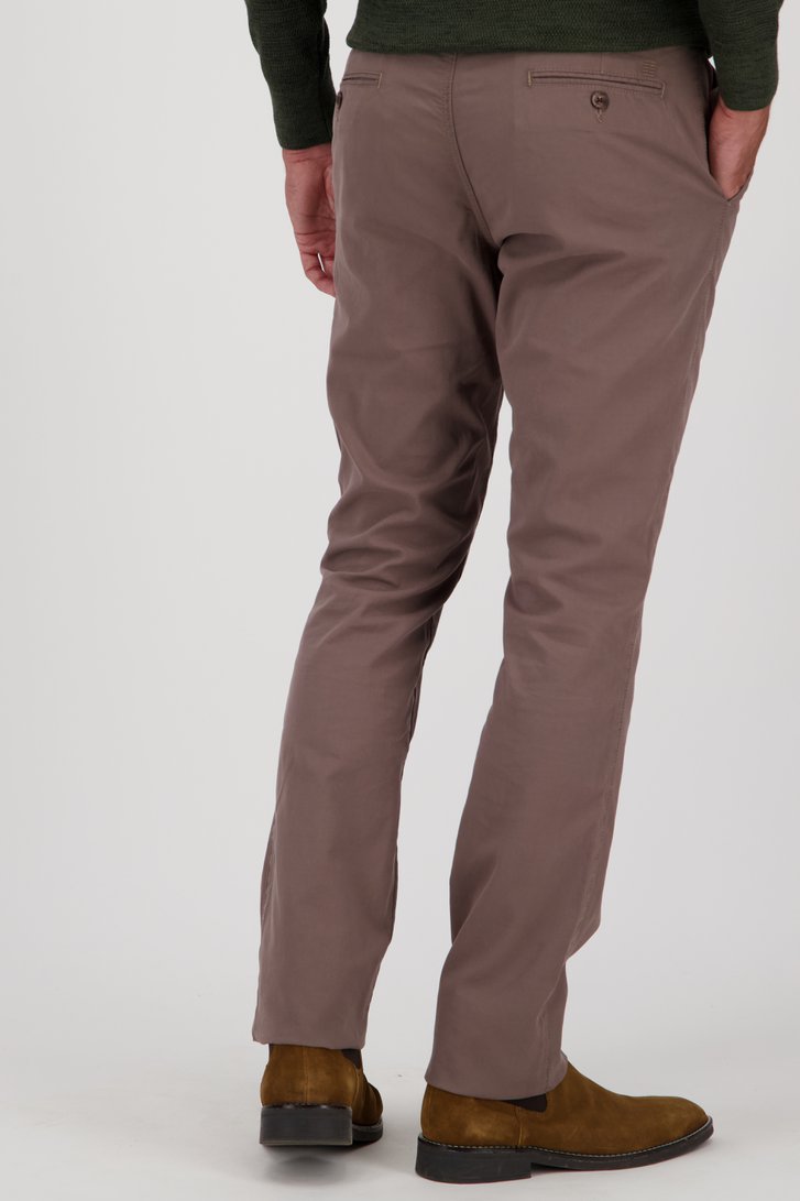 Taankleurige chino - Slim fit  van Upper East voor Heren