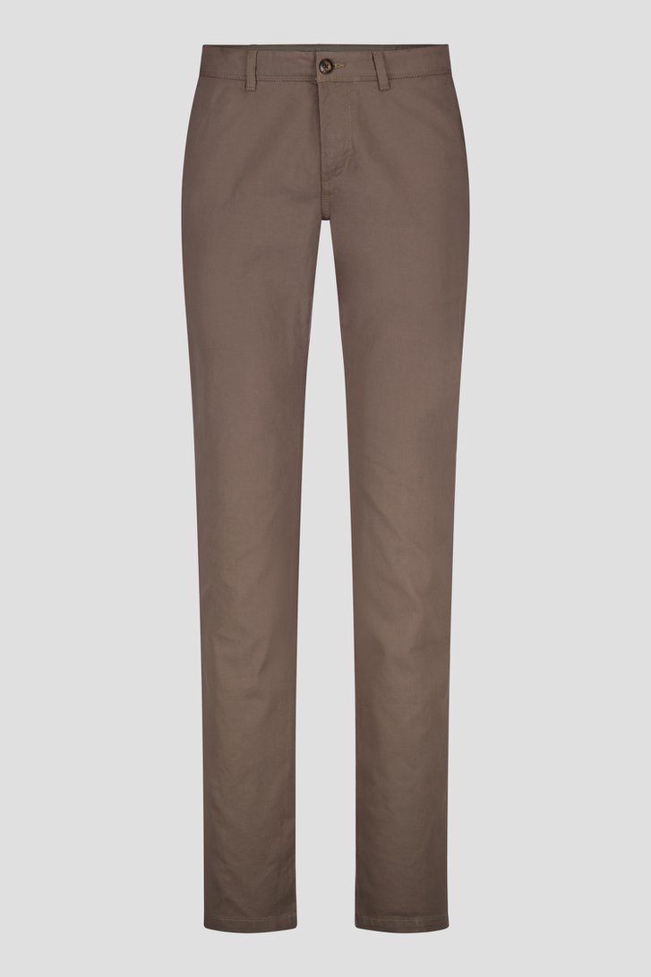 Taankleurige chino - Slim fit  van Upper East voor Heren