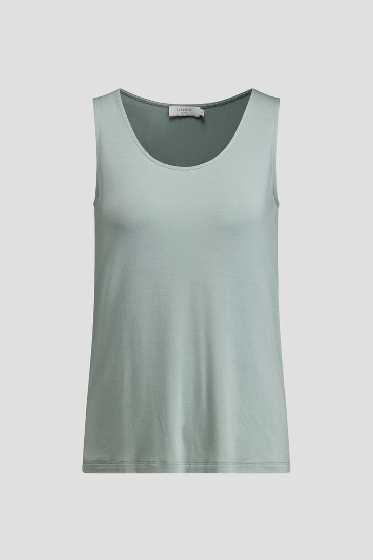 Photo produit 1 de Top basique vert de Liberty Island pour Femmes
