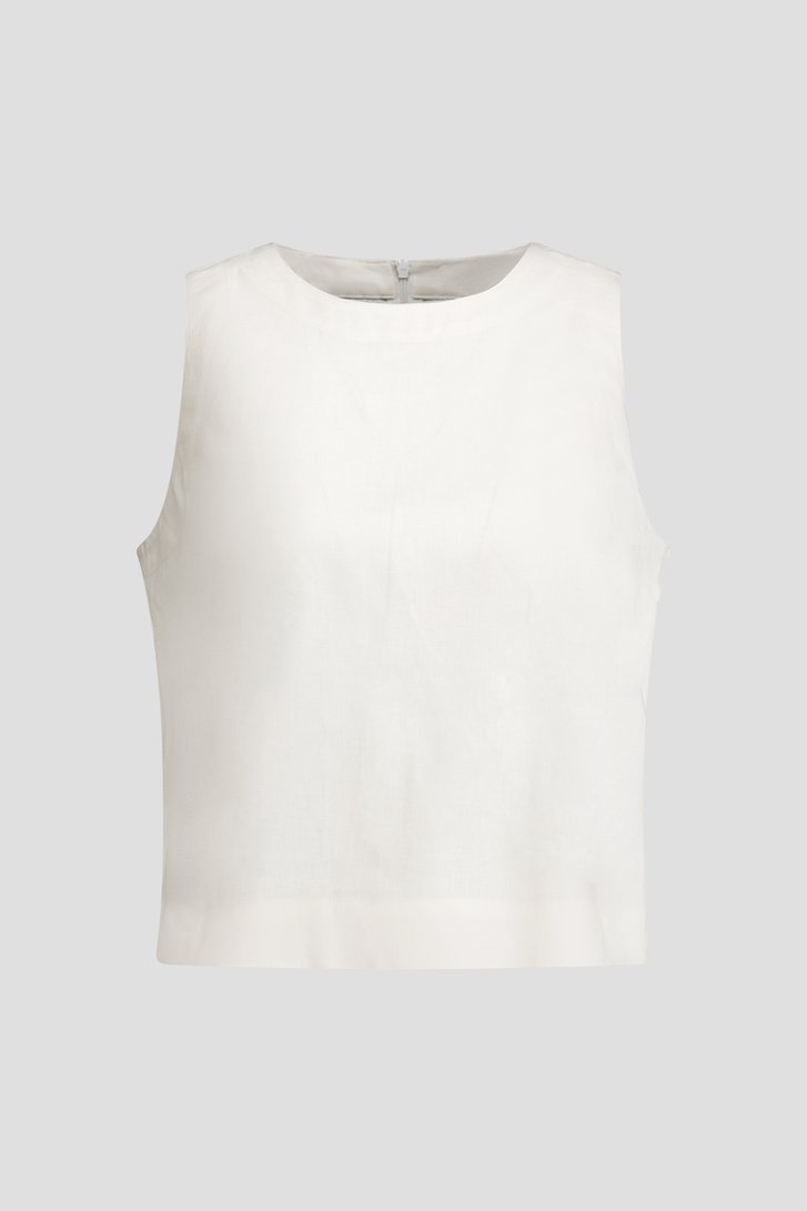 Photo produit 1 de Top en lin écru de Liberty Island pour Femmes