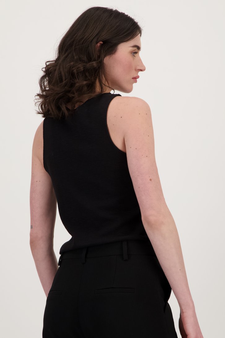 Le dos de Top noir avec détail noué de JDY pour Femmes
