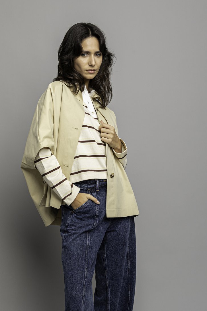 Photo supplémentaire 5 de Trench-coat court beige  de Louise pour Femmes