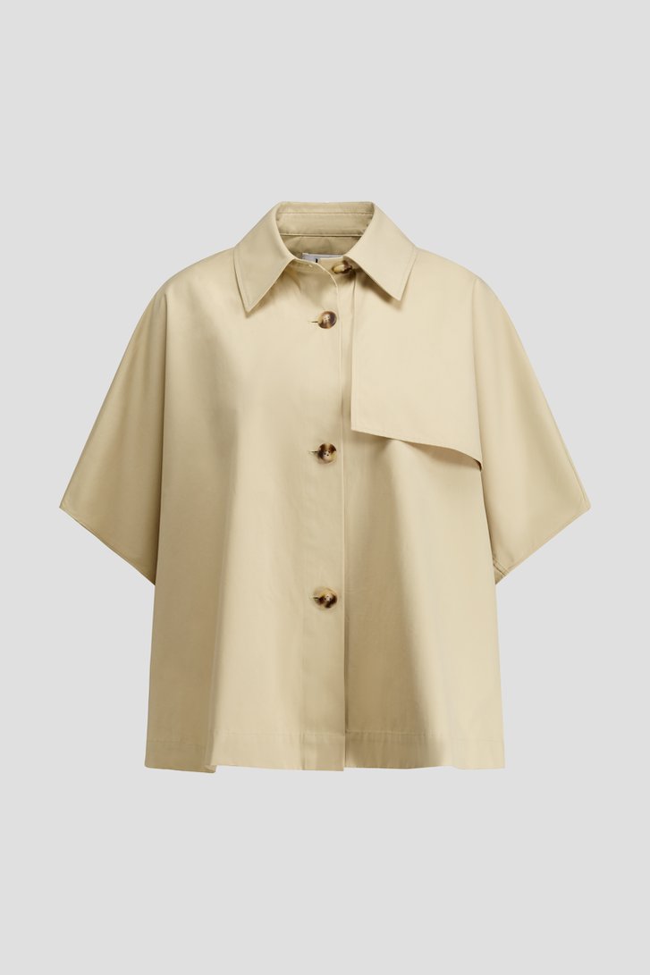 Photo produit 1 de Trench-coat court beige  de Louise pour Femmes