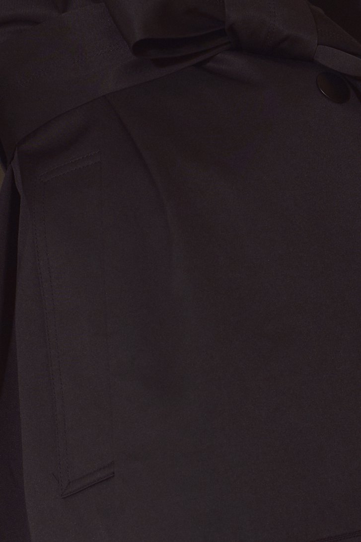 Trench-coat noir de D'Auvry pour Femmes