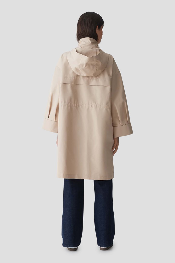 Trenchcoat beige mi-long - Déperlant de Opus pour Femmes
