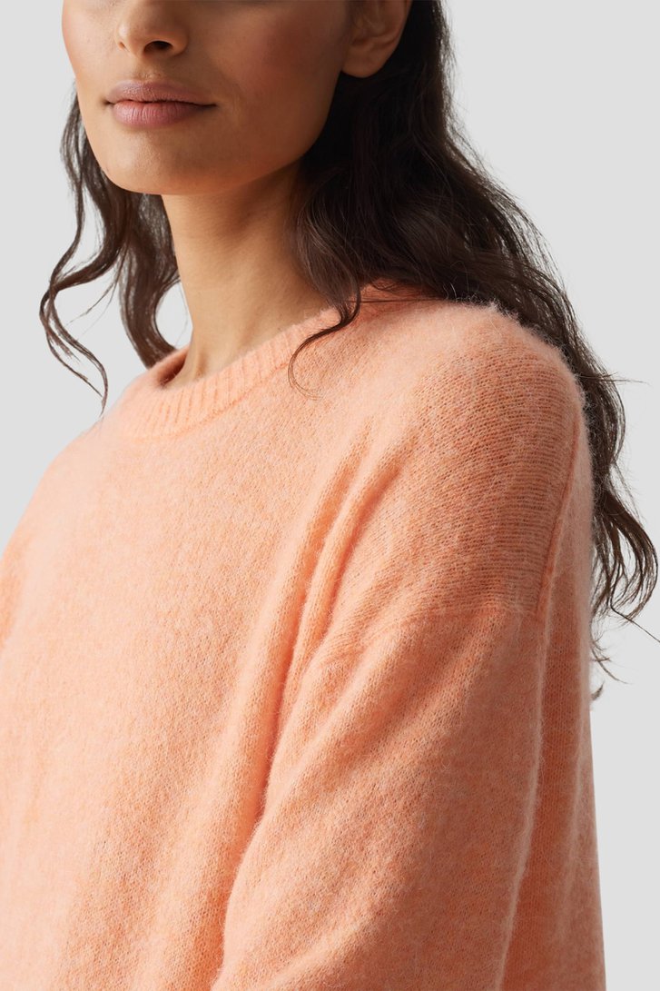 Tricot orange avec laine et mohair  de Opus pour Femmes