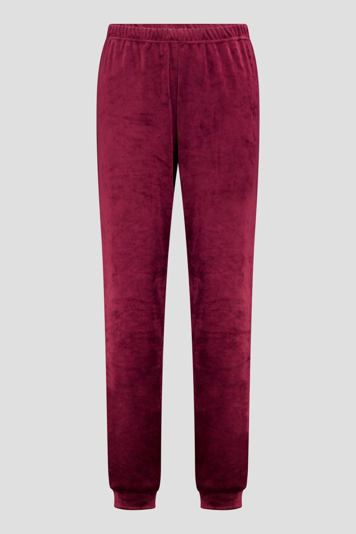 Productfoto 3 van Velours bordeaux pyjama door Liberty Island voor Dames