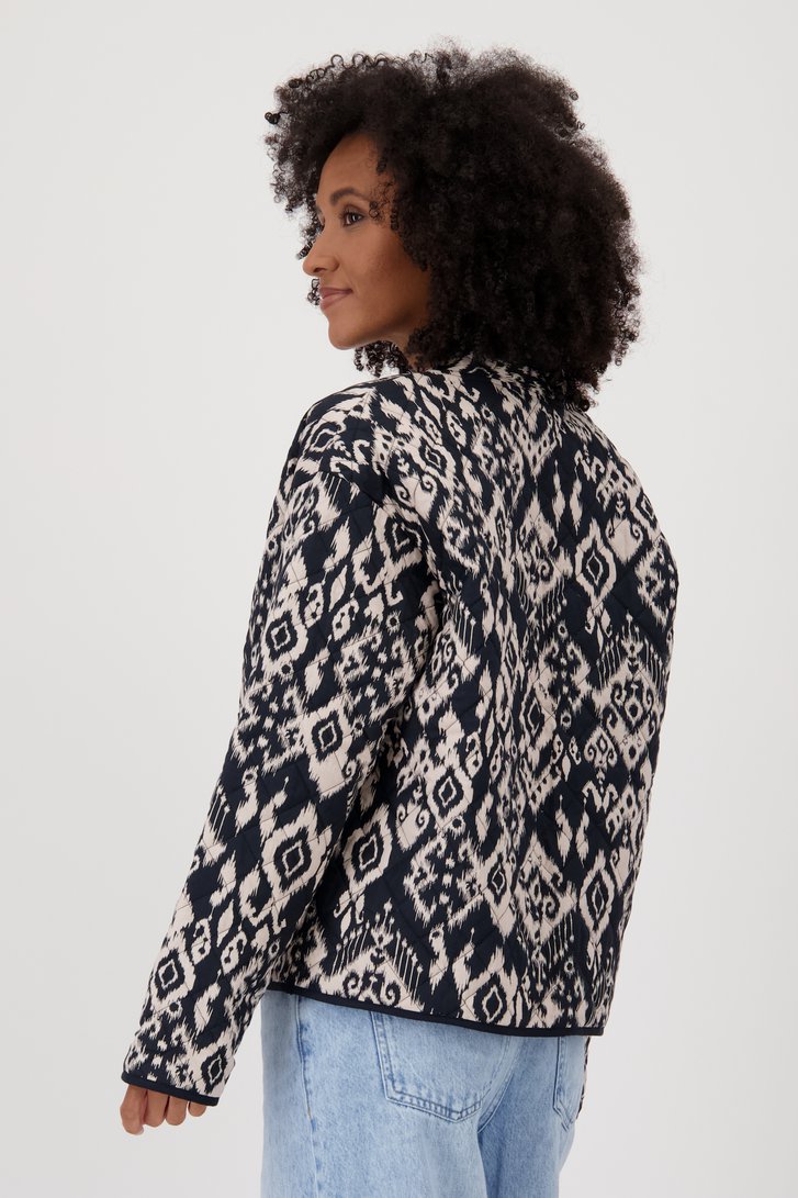 Veste à imprimé noir-beige de JDY pour Femmes