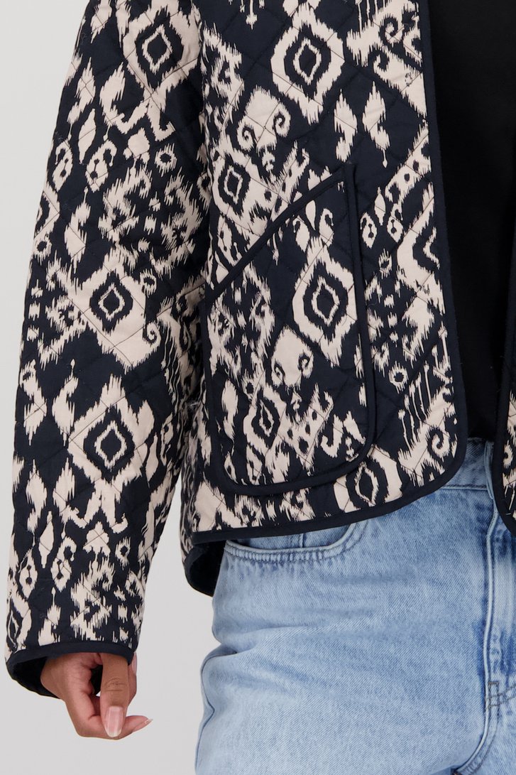 Veste à imprimé noir-beige de JDY pour Femmes