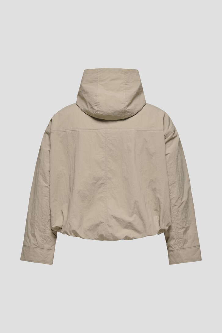 Photo produit 2 de Veste beige avec capuche de ONLY Carmakoma pour Femmes